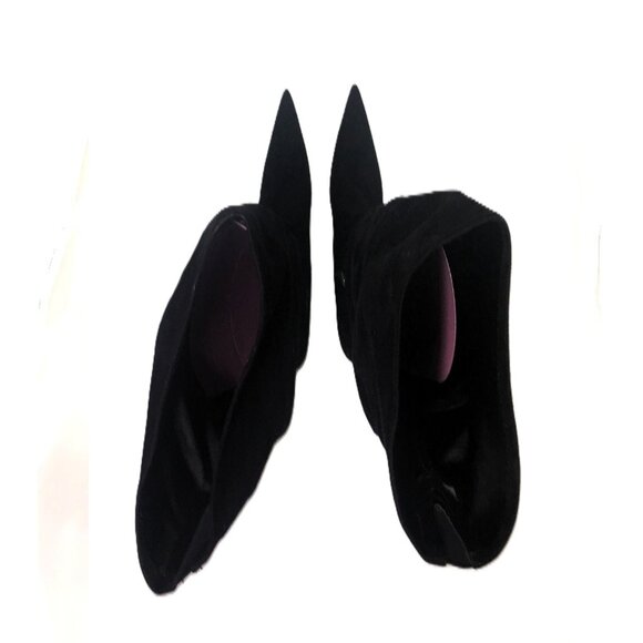 🛑 NINE WEST Knee High ➕🆒 BOOTS Designer Suede Stiletto Dress Point 💸BUY NOW‼️ - Picture 16 of 16